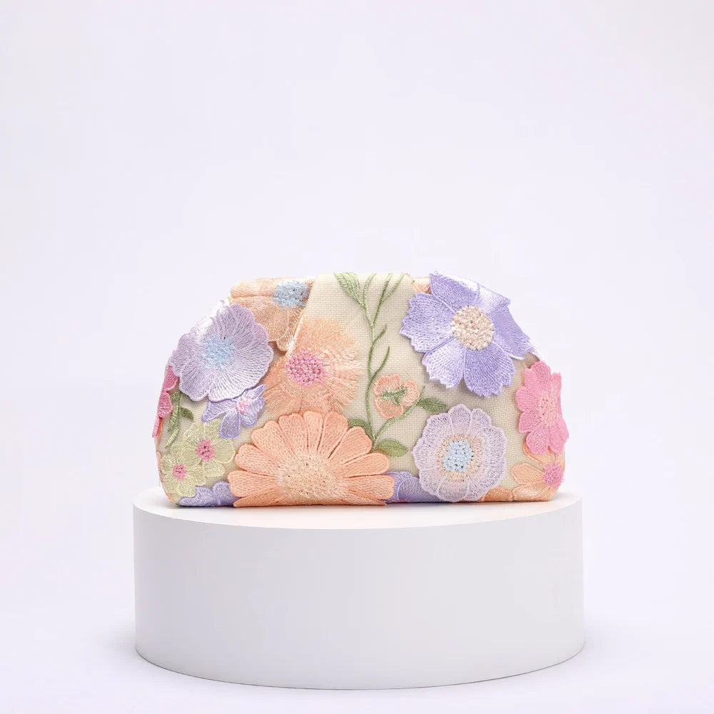 Pastell Spring Blossom Clutch