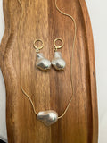 Big Pearl Duo (Kette+Ohrringe)