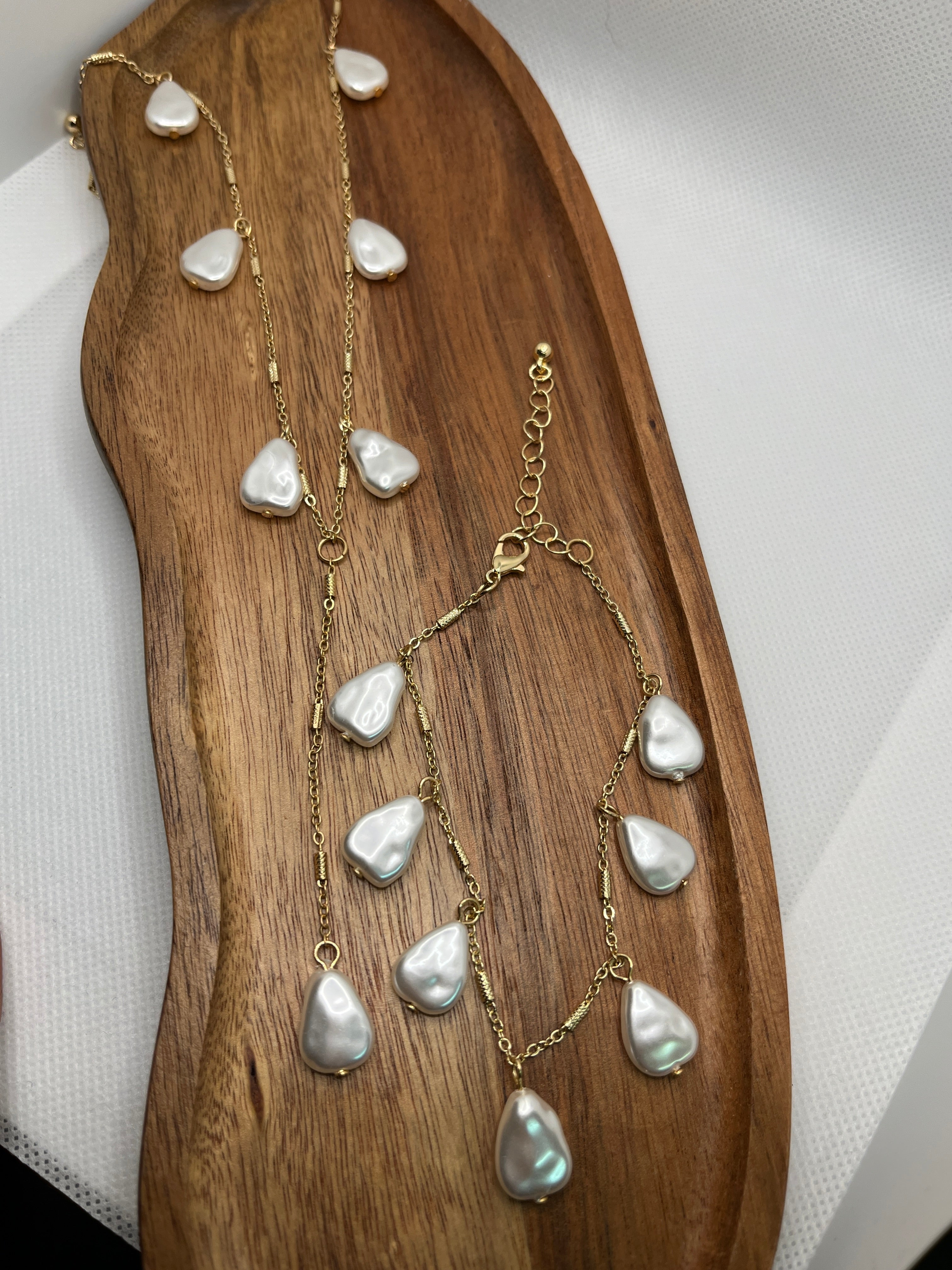 Pearly Duo (Kette+Armband)
